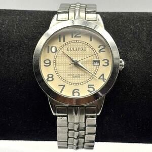 Vintage Silver Eclipse Watch